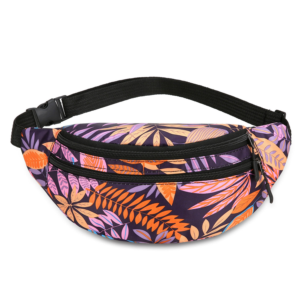 Floral Print Utility Fanny Pack