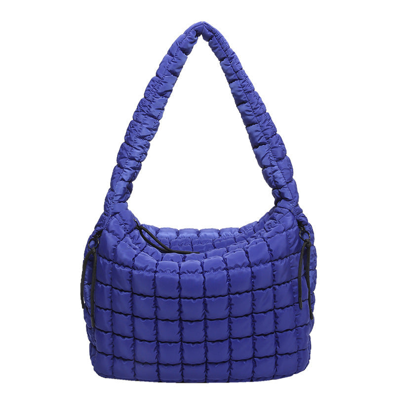 Pleated Shoulder Bag for Women