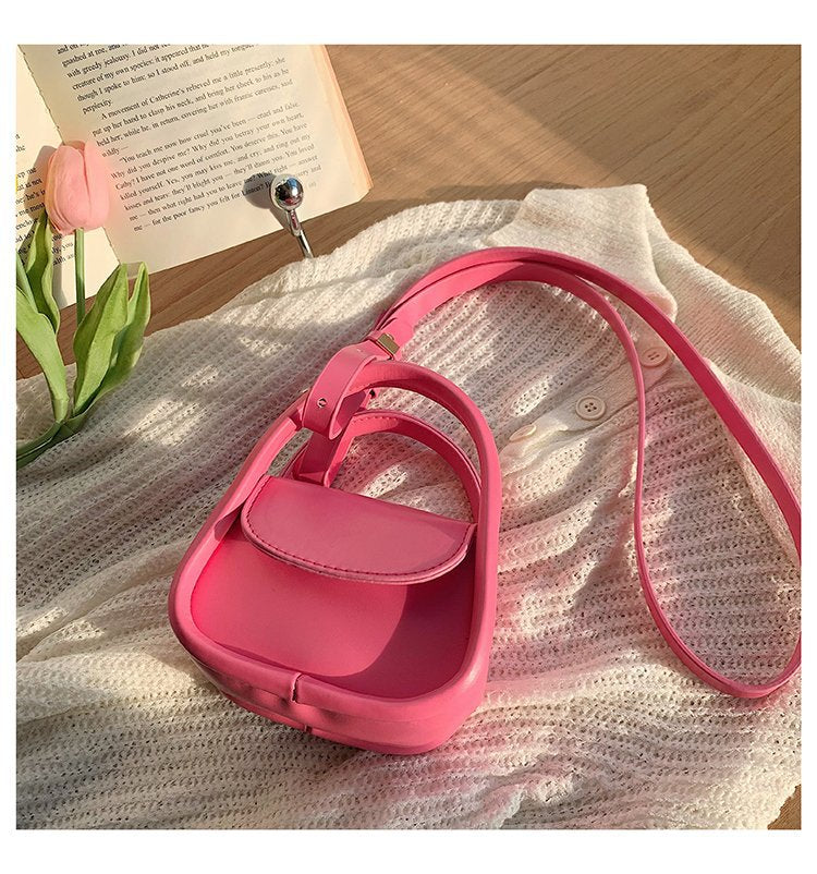 Women's mini handbag with elegant chain accent-https://detail.1688.com/offer/665339237568.html-Calm Wears-Rosa-nothing-Calm Wears