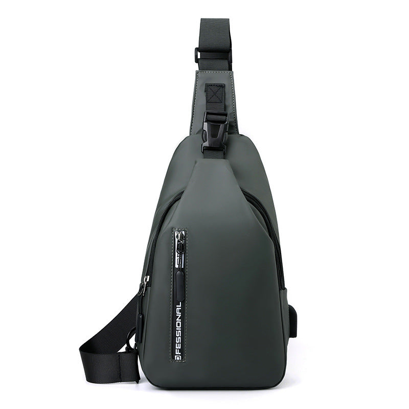 Unisex Innovative Multi-Pocket Sling Bag