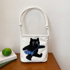 WoCute Teddy Bear Patch Handbag