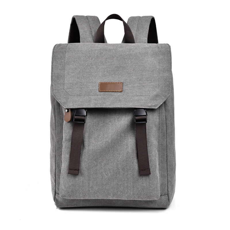 Backpack with Practical Flap Lid and Durable Material-https://detail.1688.com/offer/786919829922.html-Calm Wears-Gray-nan-Calm Wears