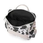 Fashionable Cow Print Backpack