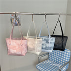 Stylish Textured Utility Tote Bag