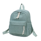 Corduroy Multi-Pocket Backpack