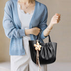 Chic Faux Leather Handbag