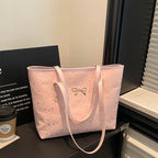 Stylish Star-Embellished Tote Bag
