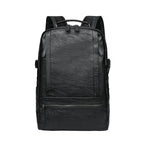 Premium Leather Laptop Backpack