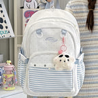 Multi-Pocket Student Backpack Calm Wears