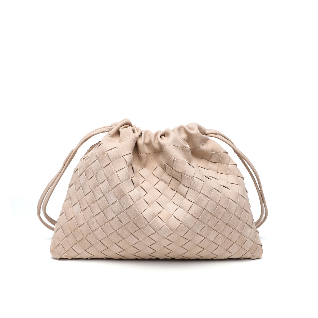 Foldable Woven Clutch Bag