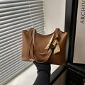 Ladies elegant tote bag with fine carrying strap and fashionable accessories-https://detail.1688.com/offer/1044027845030.html-Calm Wears-Braun-nothing-Calm Wears