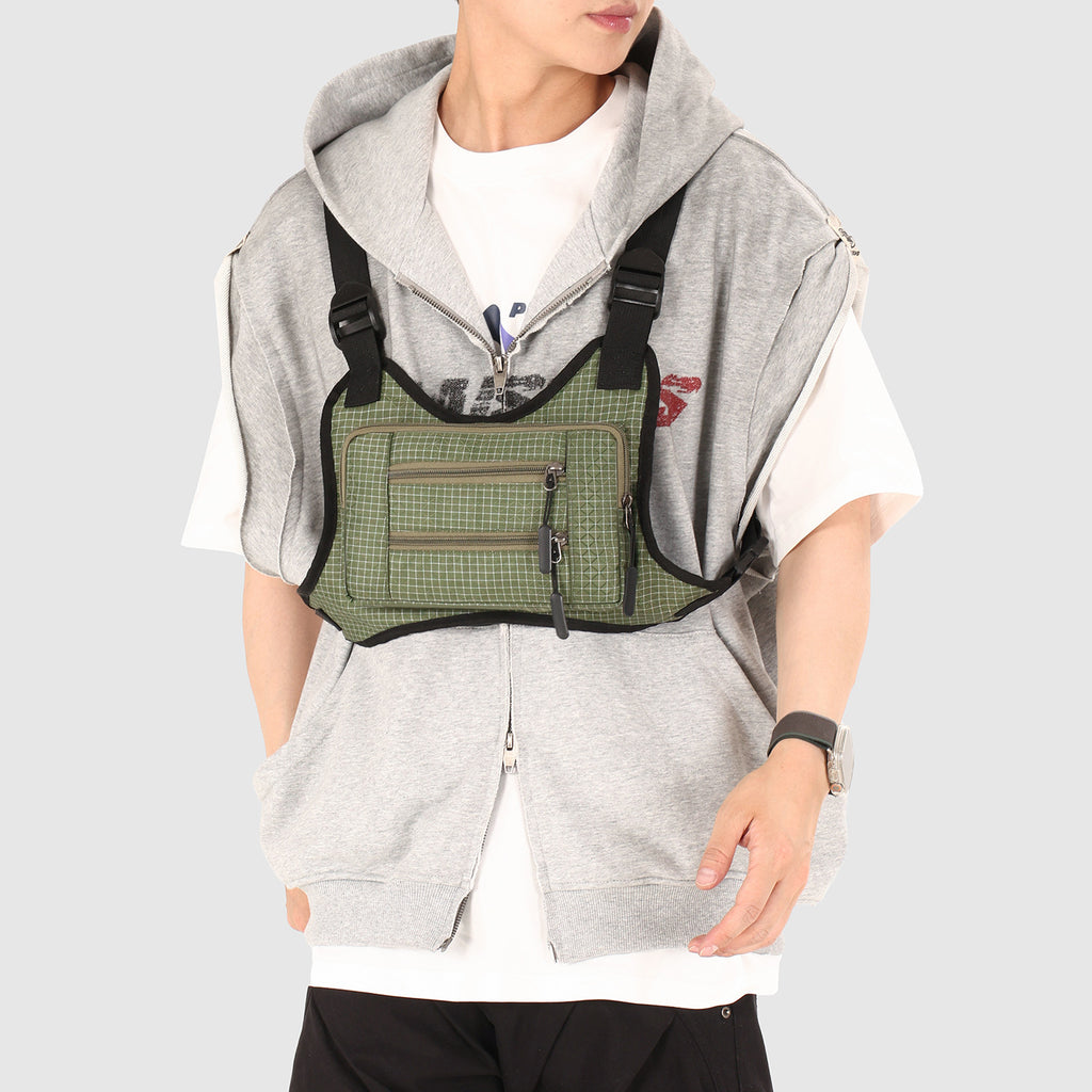 Adjustable Utility Chest Bag Calm Wears