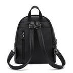 Studded Leather Backpack
