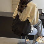 Casual Textured Hobo Bag Calm Wears