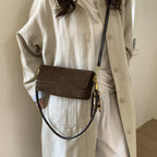 Women's shoulder bag made of fine suede leather with practical shoulder strap-https://detail.1688.com/offer/976751175472.html-Calm Wears-Braun-nothing-Calm Wears