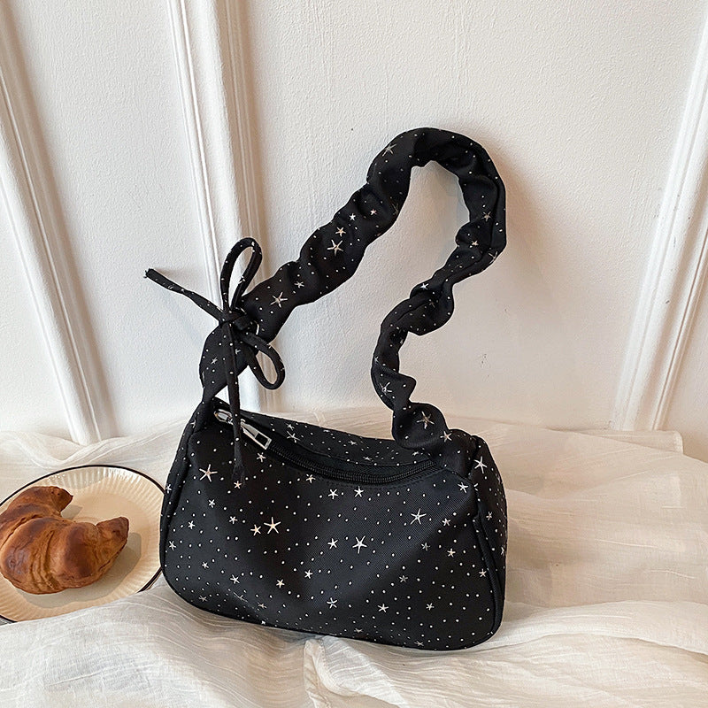 WoChic Slouchy Star-Patterned Handbag