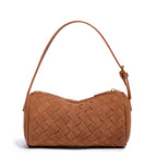 Braided Suede Handbag
