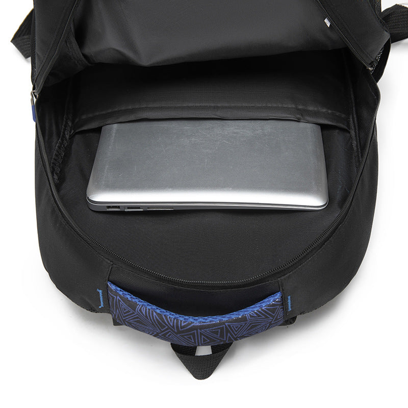 Stylish Geometric Print Backpack