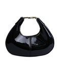 Glossy Patent Leather Evening Handbag