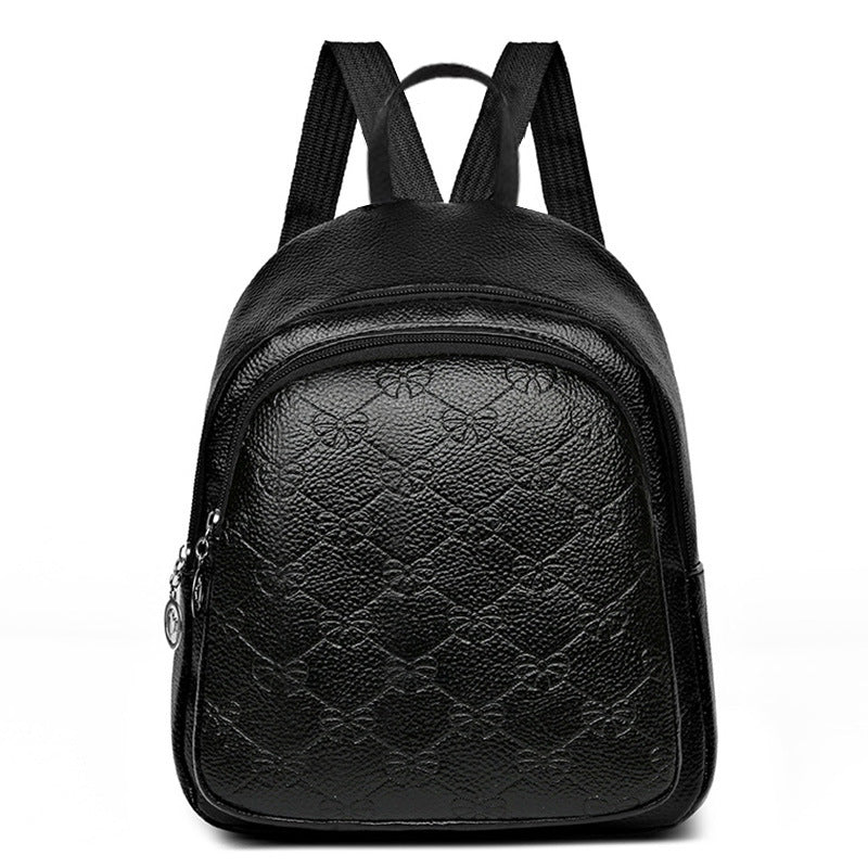 Compact Textured Backpack Calm Wears