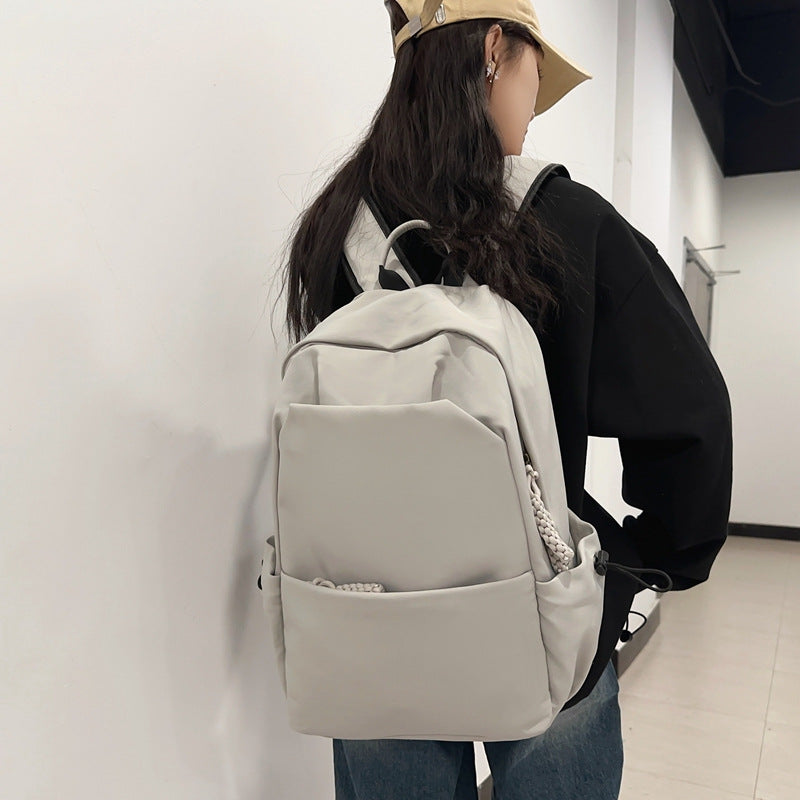 Backpack with sophisticated storage and durable design