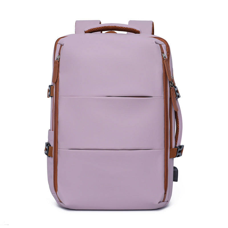 Sleek Multi-Compartment Backpack Calm Wears