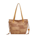 Textured Canvas Tote Bag