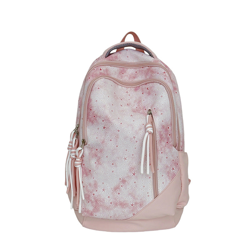 Starry-Themed School Backpack