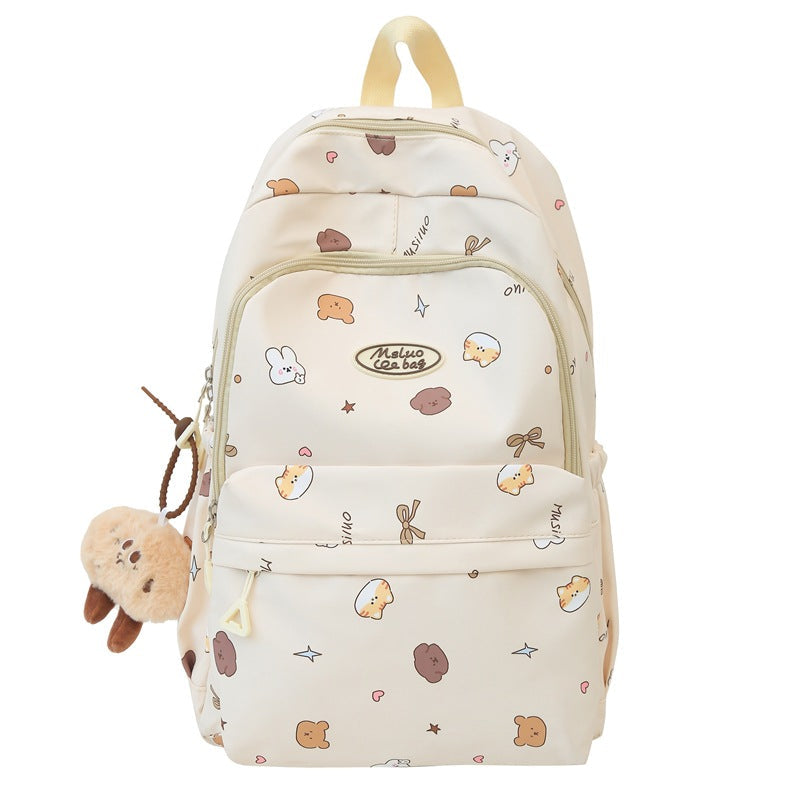 Cute Cartoon Character School Backpack-https://detail.1688.com/offer/1046499222247.html-Calm Wears-Yellow-Calm Wears