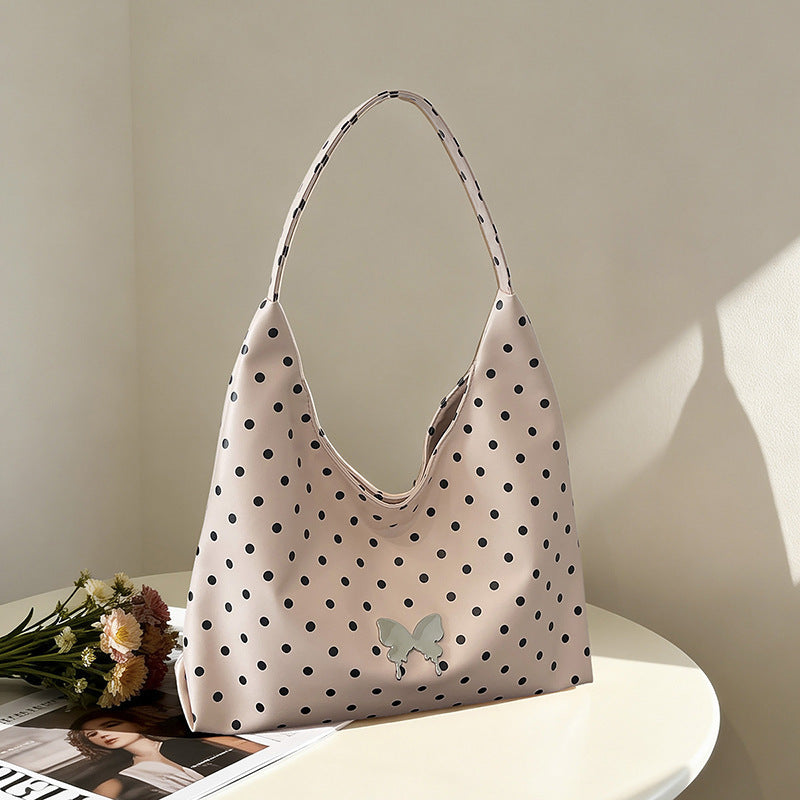 WoChic Polka Dot Hobo Bag