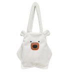 Plush Bear-Themed Tote Bag