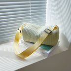 Textured Evening Shoulder Bag