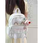 Cute Cat-Themed Mini Backpack Calm Wears