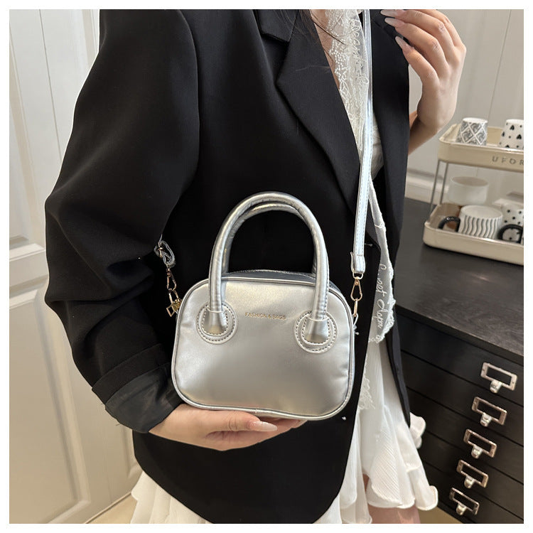 Ladies fashionable handbag with elegant pull handles and removable shoulder strap-https://detail.1688.com/offer/1024184593892.html-Calm Wears-Black-nothing-Calm Wears