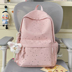 Starry Print School Backpack