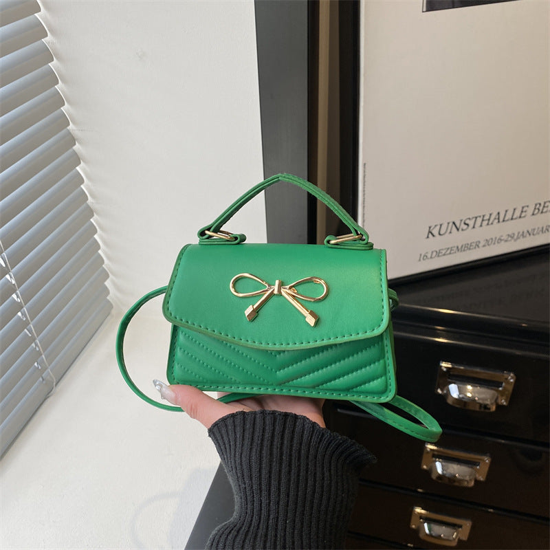 Women’s mini handbag with elegant bow decoration-https://detail.1688.com/offer/1049196137178.html-Calm Wears-Green-nothing-Calm Wears