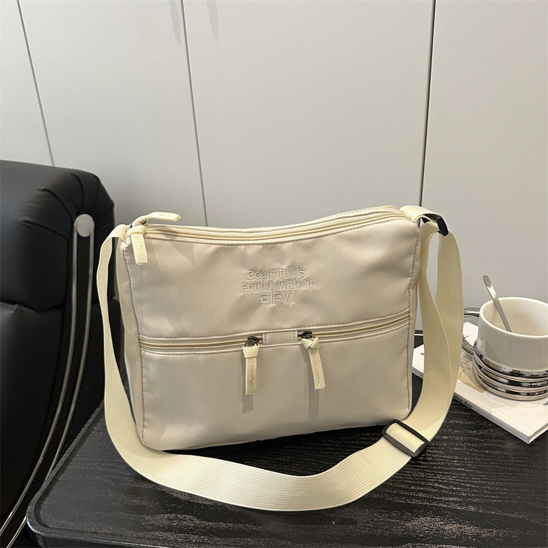 Versatile Nylon Crossbody Bag