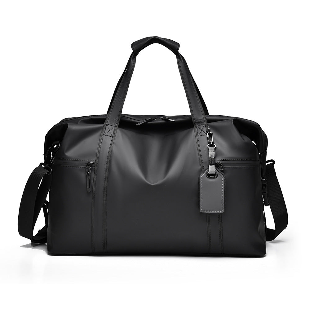 Travel bag with waterproof material and practical carrying options