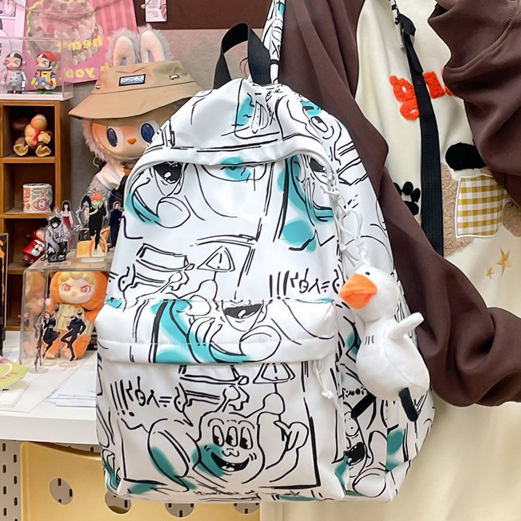 Backpack in Modern Comic Design