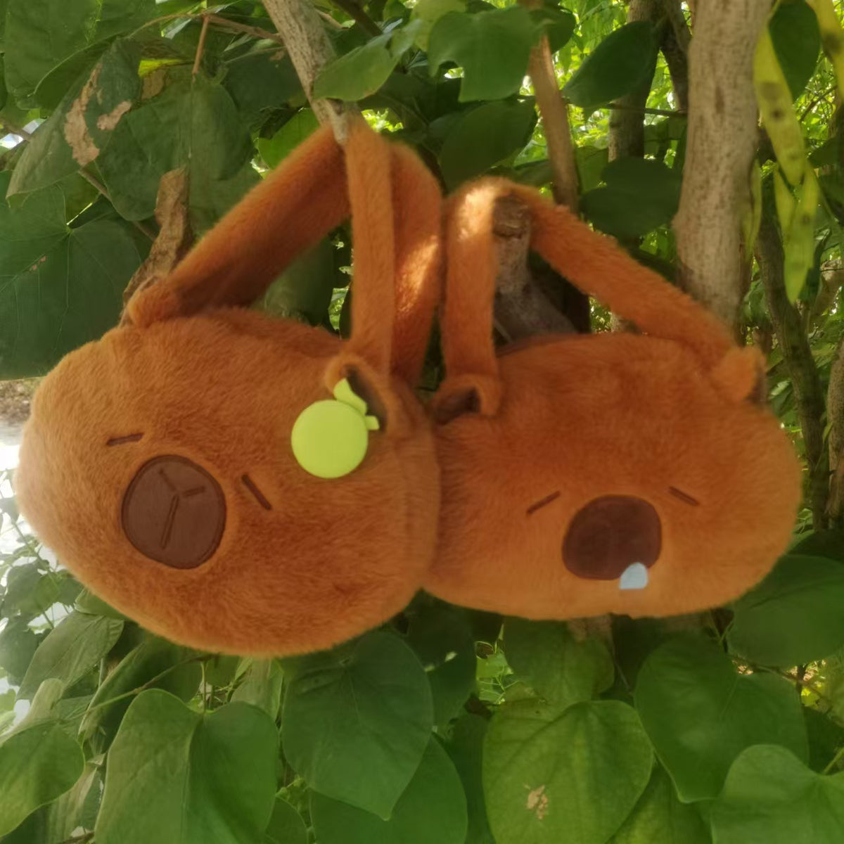 Plush handbag in cute bear design