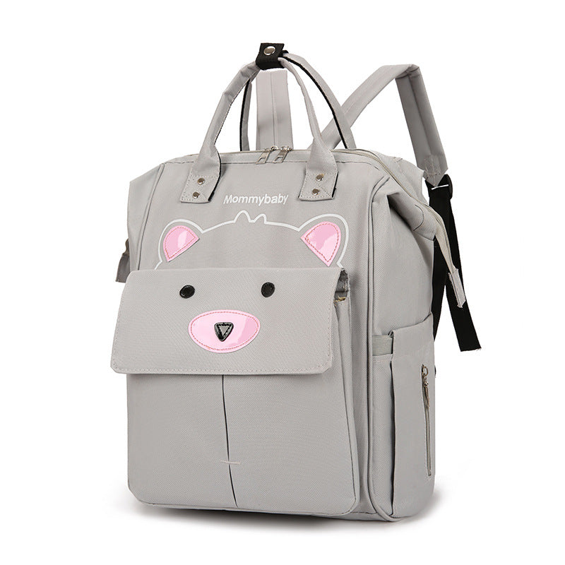 Cute Bear-Themed Baby Backpack