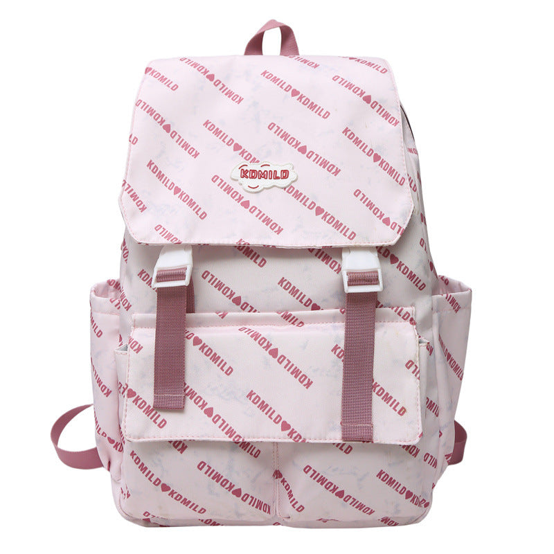 Printed Backpack for Daily Use