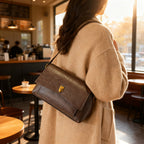 Ladies elegant shoulder bag with textured leather-https://detail.1688.com/offer/993449747221.html-Calm Wears-Braun-nothing-Calm Wears