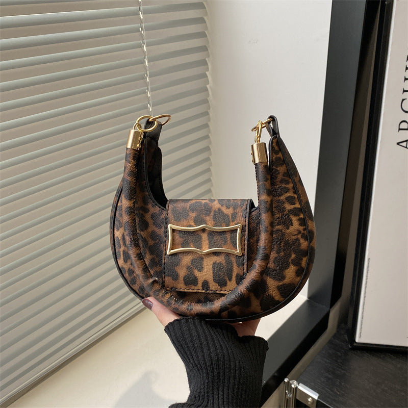 Stylish Leopard Print Handbag