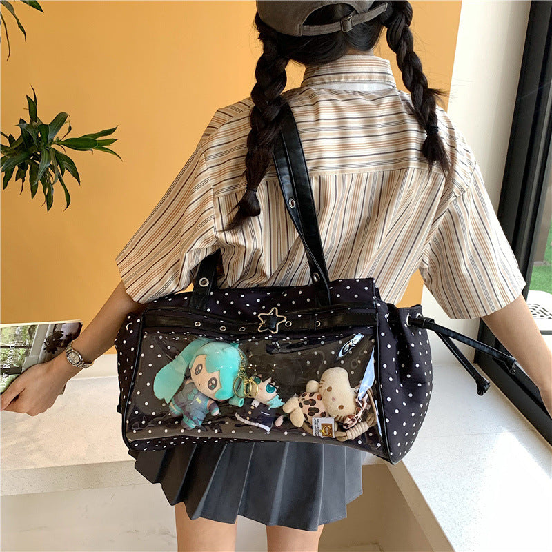 Transparent Display Tote Bag