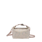 Embroidered Floral Mini Handbag