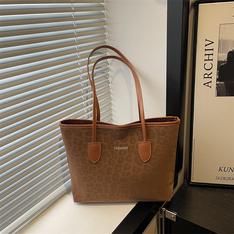 Ladies elegant tote bag with fashionable leopard pattern-https://detail.1688.com/offer/1034712214399.html-Calm Wears-Coffee-nothing-Calm Wears