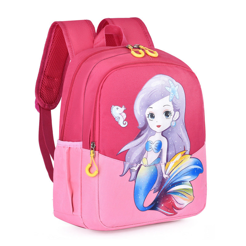 Mermaid-Themed School Backpack