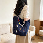 Embroidered Casual Tote