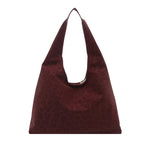 Women’s fashionable tote bag with striking shoulder strap-https://detail.1688.com/offer/1031641411711.html-Calm Wears-Coffee-nothing-Calm Wears